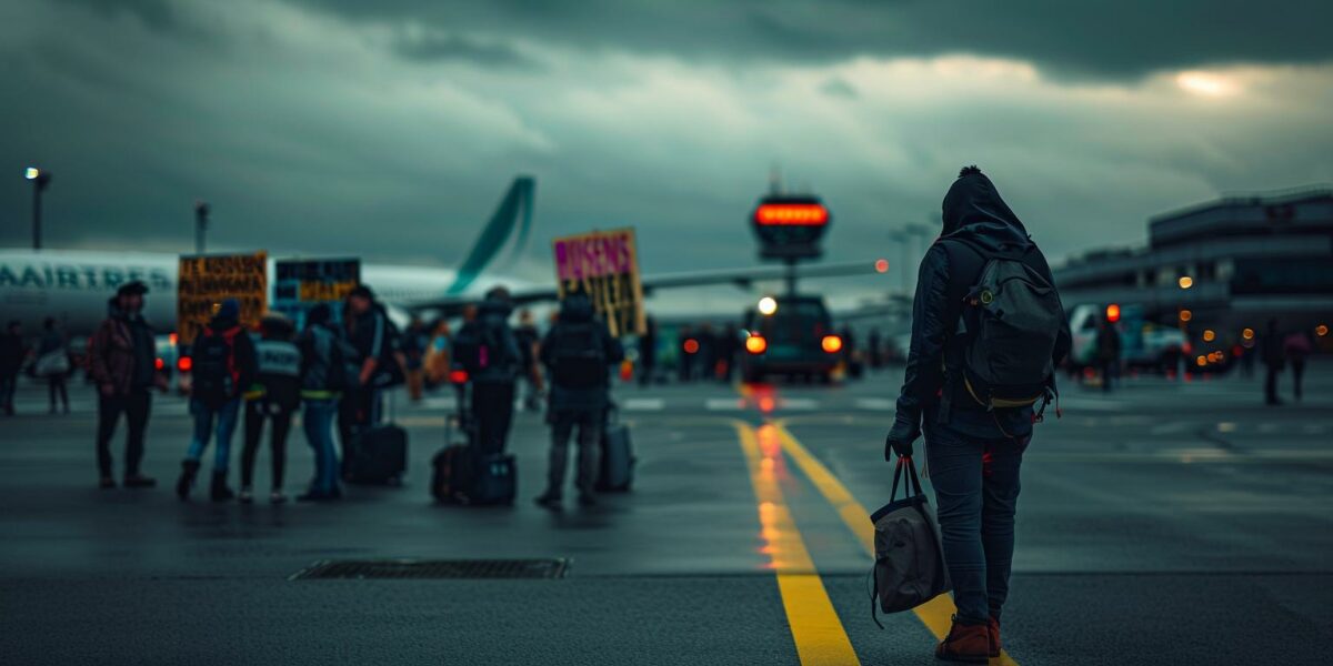 Uncover How Climate Activists Stunned Germany's Frankfurt Airport with Bold Runway Blockade