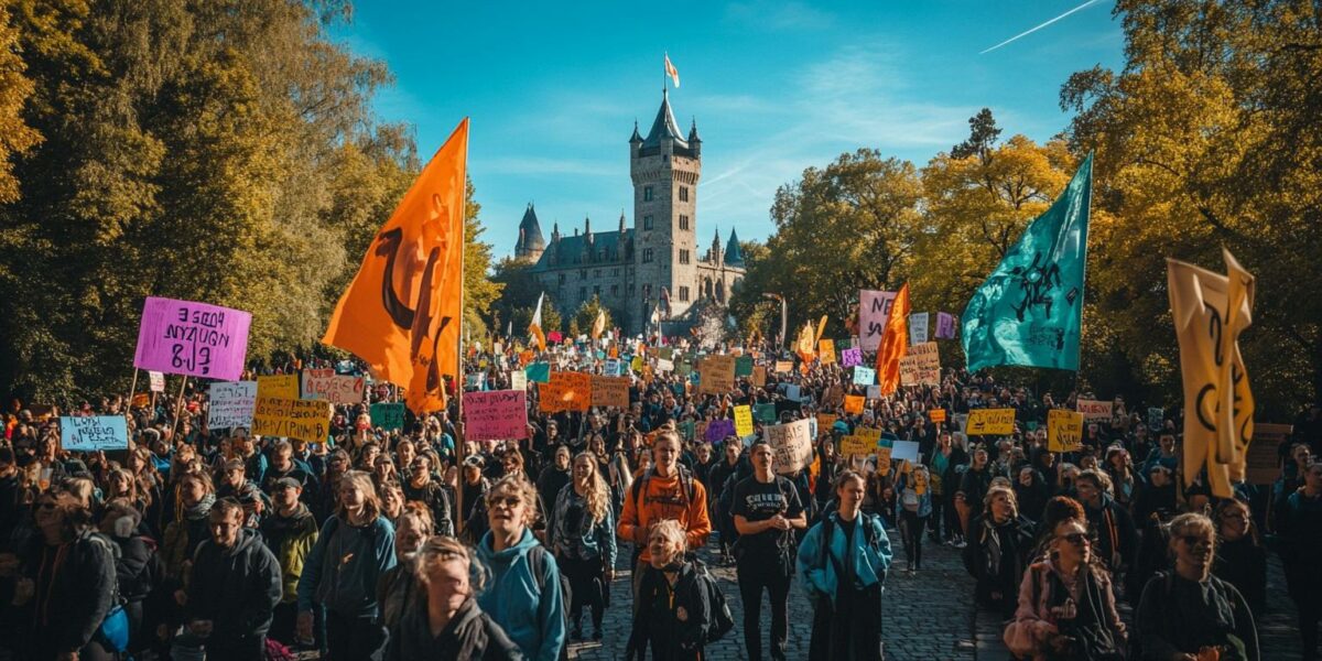 Gold Medalist Shocks Nation: Joins Climate Activists in Windsor Protest, Defies Government Stance