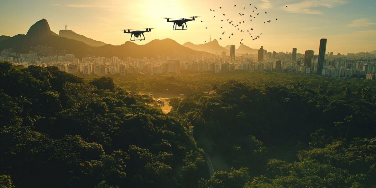 Rio de Janeiro's Game-Changing Tree Planting Drones Set to Revolutionize Climate Fight